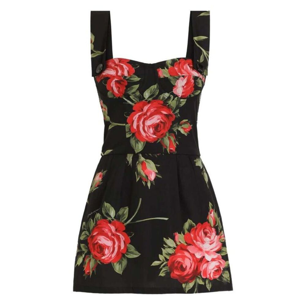 Dolce & Gabbana Women Short Floral Dress